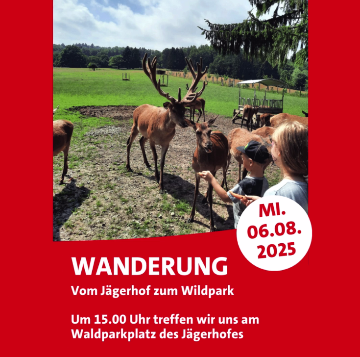 Wanderung vom Jägerhof zum Wildpark